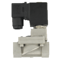 Series SBSV-S Stainless Steel Solenoid Valve - 2-Way Guided NC